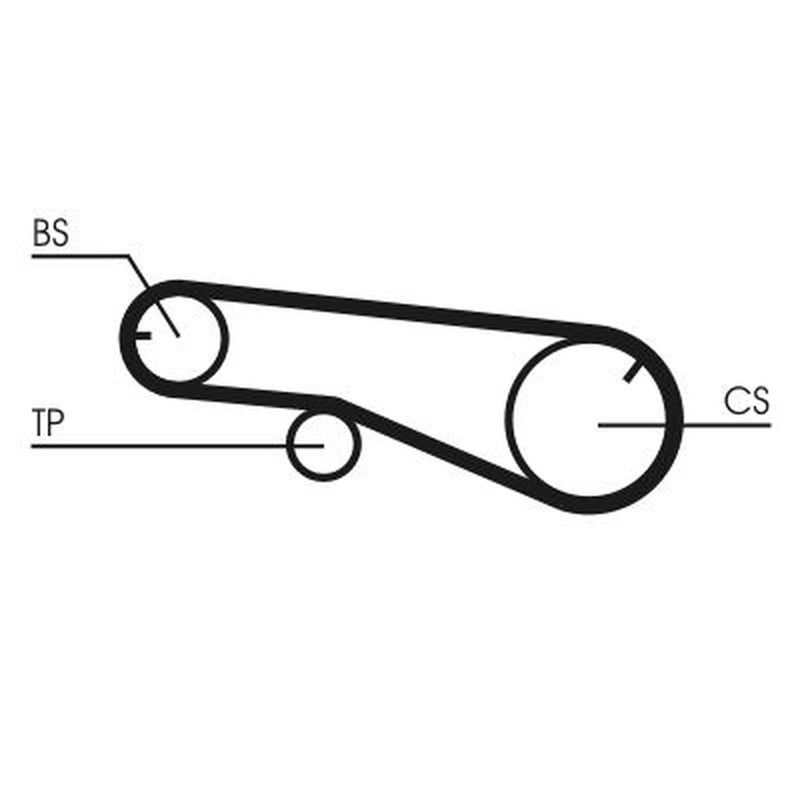 Continental CTAM Timing Belt Kit with Rollers fits Hyundai Santa Fé I 2001-2006
