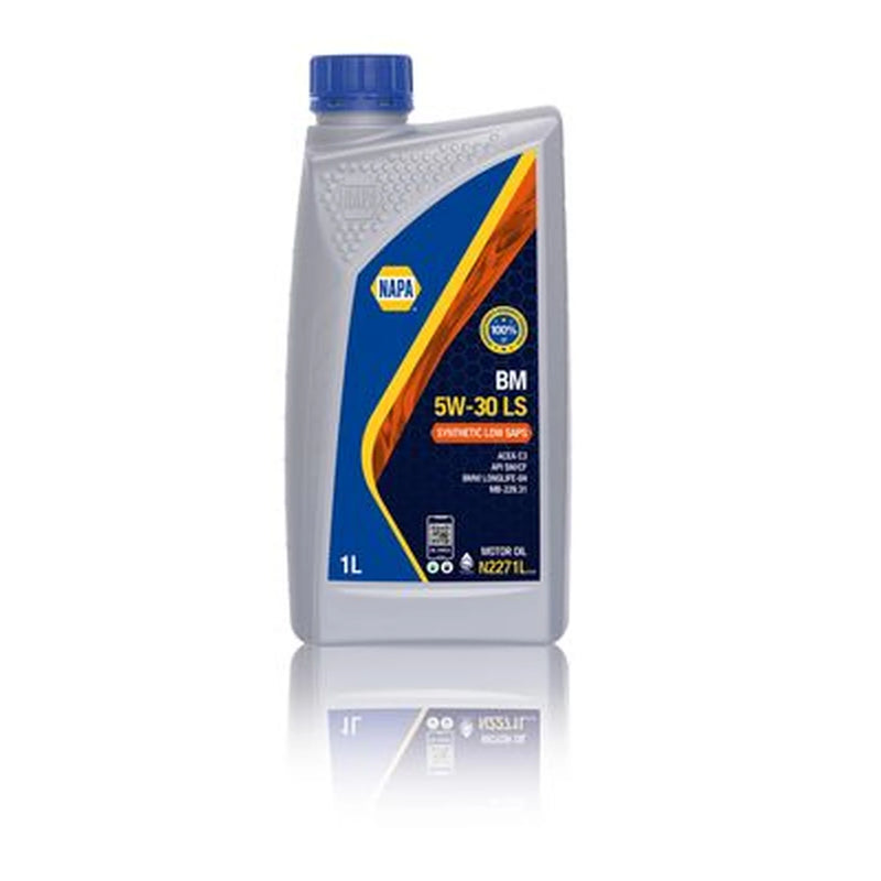 NAPA Engine Synthetic Oil 1L C3 CF 5W-30 fits Alfa Romeo GT 2003-2010 1.8
