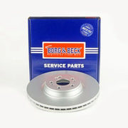 Borg & Beck 2 x Vented Front Brake Discs BBD6251S