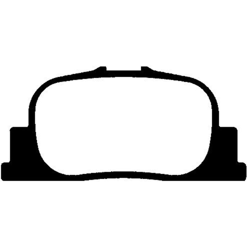 Abtex Rear Brake Pad Set fits Toyota Camry 1996-2002 2.2 3.0