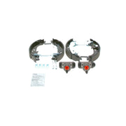 Bosch Brake Shoe Set Axle Kit fits Fiat Punto 1993-2000 1.1 1.2 1.7