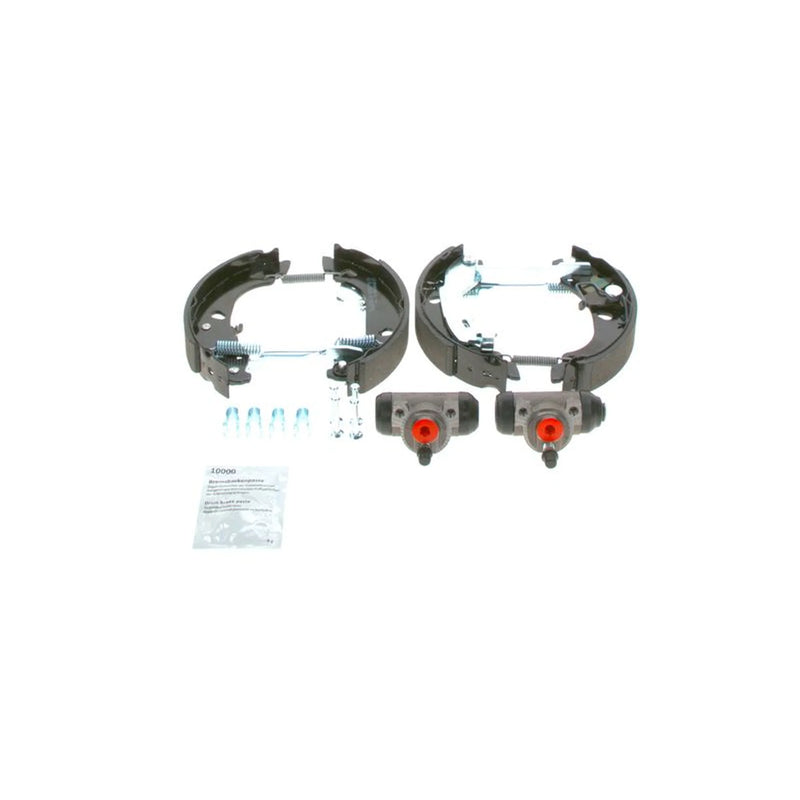 Bosch Brake Shoe Set Axle Kit fits Fiat Punto 1993-2000 1.1 1.2 1.7