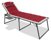 Quest Bordeaux Pro Lounge Sun Bed with side table Quest - Dynamic Drive