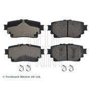 Blue Print Rear Brake Internally Vented Discs & Pads fits Lexus Rc 2015 on