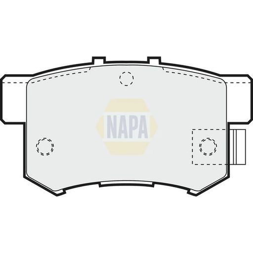 NAPA Rear Brake Pad Set NBP1851