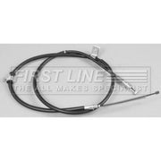 First Line Handbrake Cable Right Rear fits Mitsubishi Fto 1994-2001 2.0