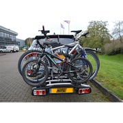 Maypole Towball Mounted Car Rear Tow Bar Cycle Holder 3 Bike Carriers 45kg Load Maypole  - Dynamic Drive