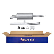 Hella End Silencer Rear fits Fiat Panda 1986-1994