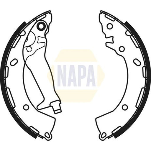 NAPA Brake Shoe Set Axle Kit NBS1080
