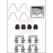 Apec Brake Pad Accessory Fitting Kit Rear fits Kia Soul II 2014-2018