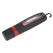 Sealey Rechargeable 360 Inspection Light 14 SMD LED & 3W SMD LED Black Lithium-i Sealey - Dynamic Drive