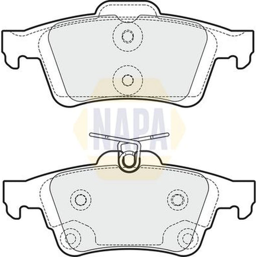 NAPA Rear Brake Pad Set NBP1541