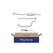 Hella Middle Silencer fits Peugeot 206 Sw 2002-2007 1.1 1.4 1.6