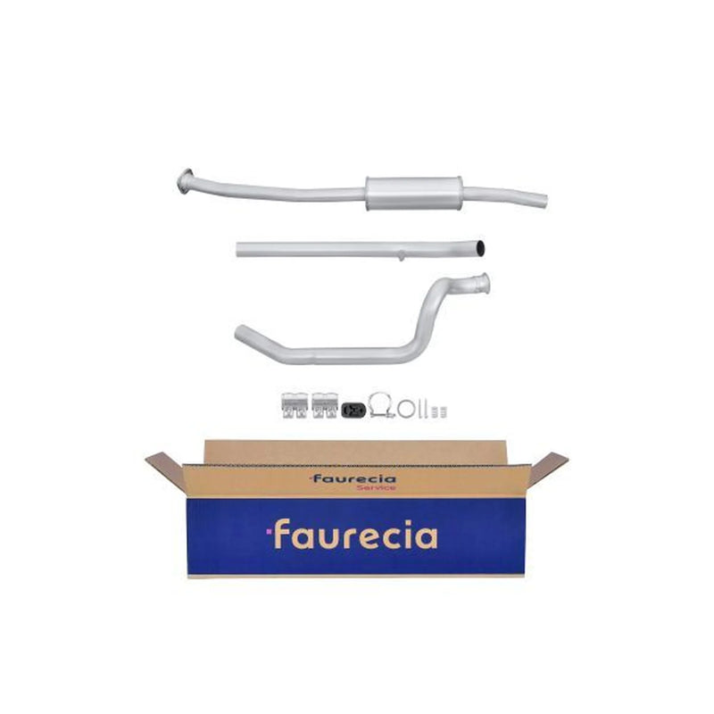 Hella Middle Silencer fits Peugeot 206 Sw 2002-2007 1.1 1.4 1.6