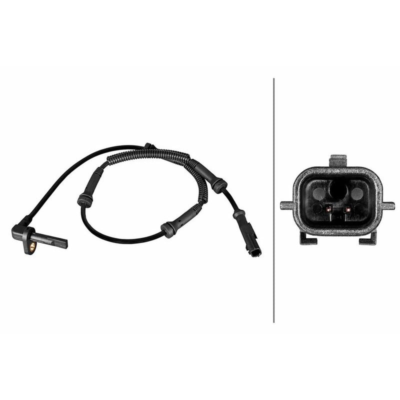 Hella ABS Wheel Speed Sensor Front fits Fiat Talento 2016 on 1.6