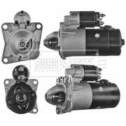 Borg & Beck Starter Motor 12V 3.1kW 9 Teeth BST2330