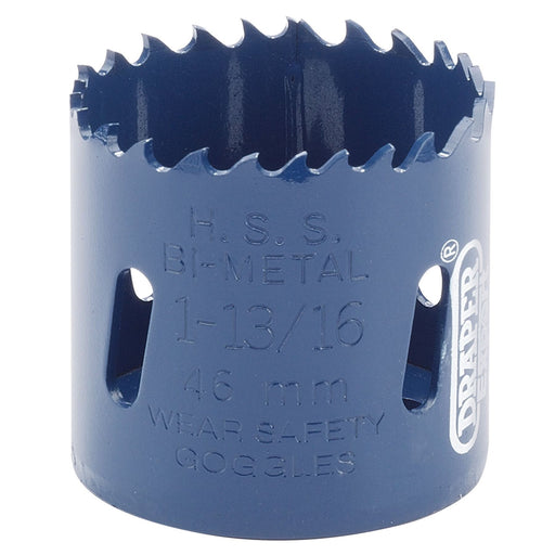 Draper HSS Bi-metal Holesaw Blade, 46mm 34760 Draper - Dynamic Drive