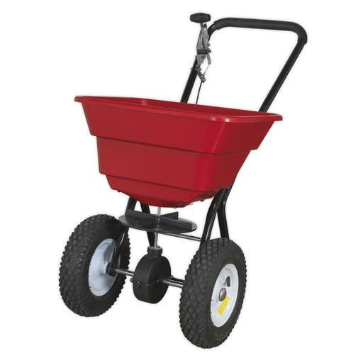 Sealey Broadcast Spreader 37kg Walk Behind SPB37W Sealey - Dynamic Drive