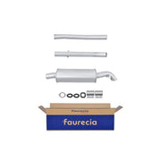 Hella End Silencer Rear fits BMW 3 1991-1998