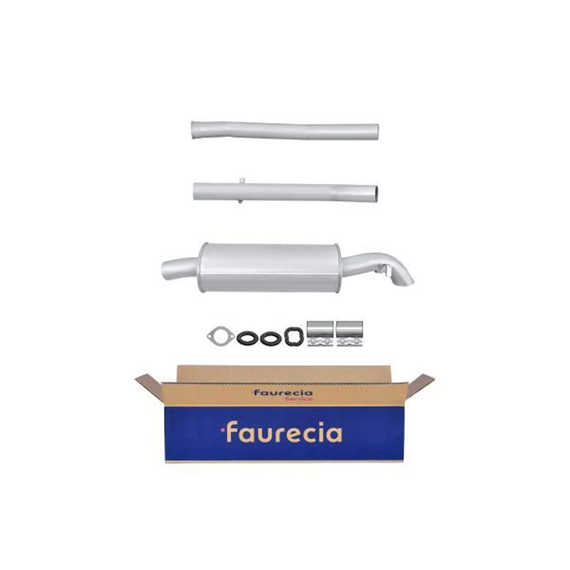 Hella End Silencer Rear fits BMW 3 1991-1998