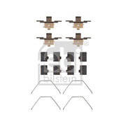 Febi Brake Pad Accessory Fitting Kit Front 182485