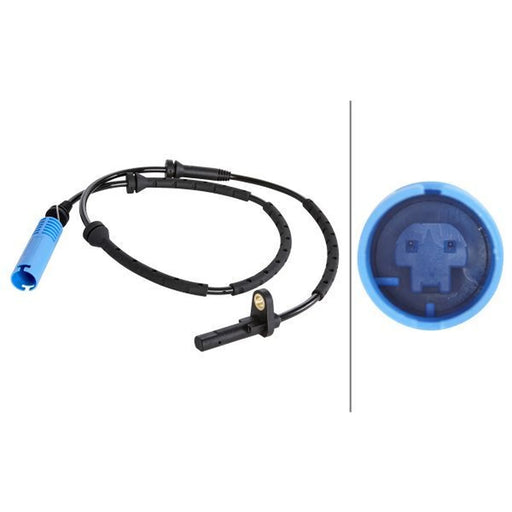 Hella ABS Wheel Speed Sensor Front Right fits BMW X3 2003-2011 2.0 2.5 3.0