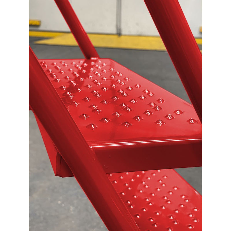 Sealey Mobile Safety Steps 14-Tread MSS14 Sealey - Dynamic Drive