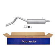 Hella End Silencer Rear fits Nissan Kubistar 2003 on 1.2
