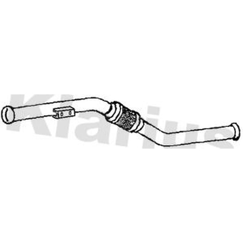 Klarius Exhaust Pipe OD fits Mercedes-Benz C-Class 2008-2014