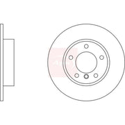 Apec Front Solid & Rear Solid Brake Discs & Pads fits BMW 3 1990-1999