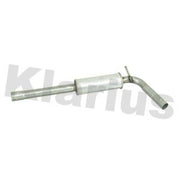 Klarius Box With Centre Pipe Centre fits Seat Ibiza 2015-2017 1.2