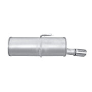 Hella End Silencer Rear fits Peugeot 406 2000-2004 1.8