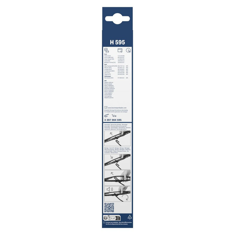 Bosch Wiper Wiper Blade 280mm — H595 fits Ford Fiesta V 2001-2010