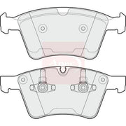 Apec Front Brake Pad Set fits Mercedes-Benz Gl-Class 2006-2012