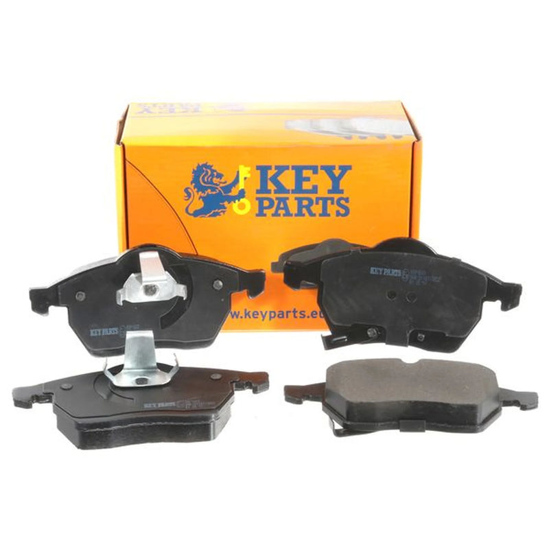 Key Parts 4 x Front Brake Pad Set fits Opel Astra G 2000-2005 2.0