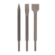 Silverline SDS Plus Hex Chisel Set 3pce 250mm – 20, 40mm & Point Silverline - Dynamic Drive