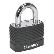 Sealey Steel Body Padlock 50mm PL302 Sealey - Dynamic Drive