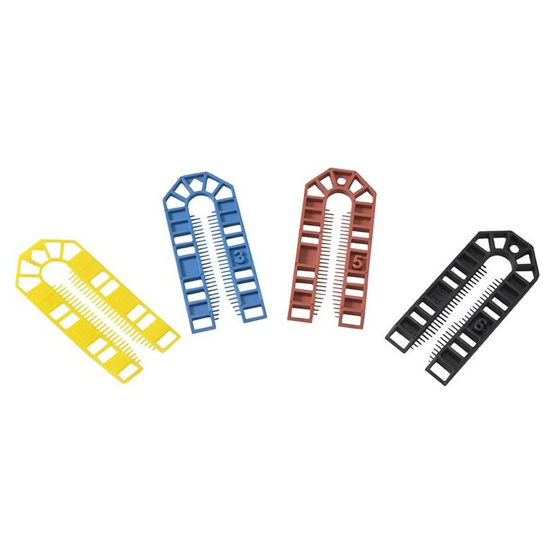 Broadfix Standard U-Shim Mixed Clam (Pack 60) Broadfix - Town Tools