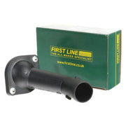 First Line Coolant Flange Housing Connector fits Audi A3 1996-2013 1.6 1.8 1.9