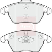 Apec Front & Rear Pads fits VW Polo V 2010-2017 1.4 1.8 2.0