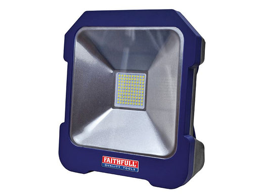 Faithfull Power Plus SMD LED Task Light with Power Take Off 20W 240V Faithfull Power Plus - Dynamic Drive