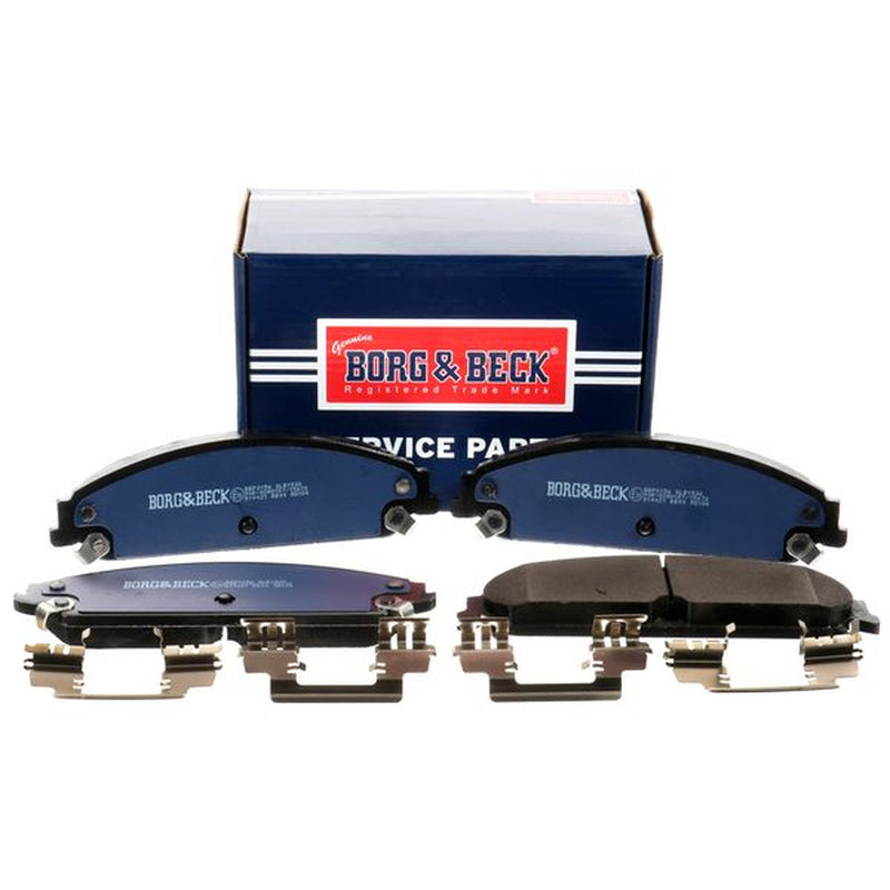 Borg & Beck Front Brake Vented Discs & Pads fits Chrysler 300C 2004-2023