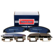Borg & Beck Front & Rear Brake Discs & Pads fits Chrysler 300C 2005-2012 3.0