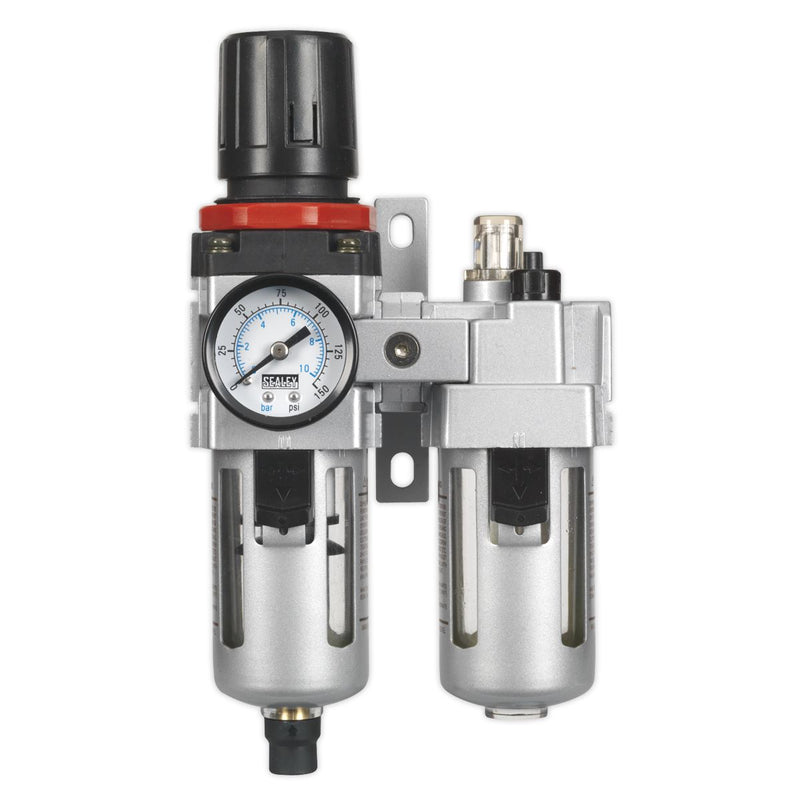 Sealey Air Filter/Regulator/Lubricator SA2001 Sealey - Dynamic Drive