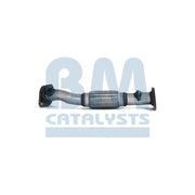 BM Catalysts Exhaust Pipe OD fits Kia Rio IV 2017 on 1.25