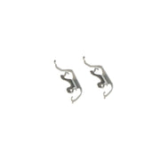 Bosch Brake Pad Accessory Fitting Kit Front fits BMW 5 1995-2003