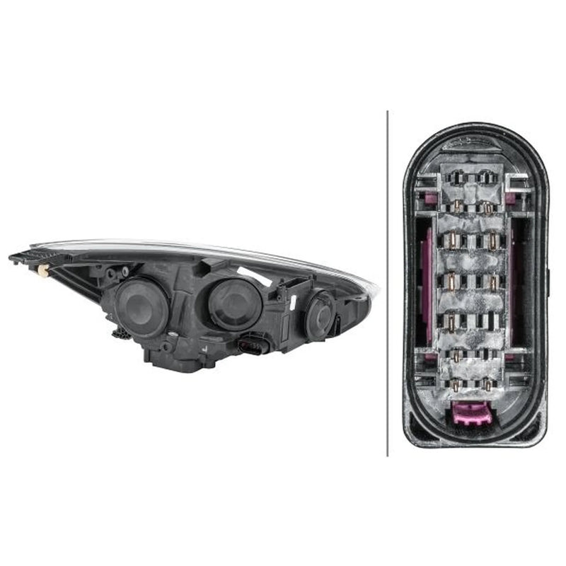 Hella Headlight Headlamp W5W Left fits Ford Focus III 2010-2020