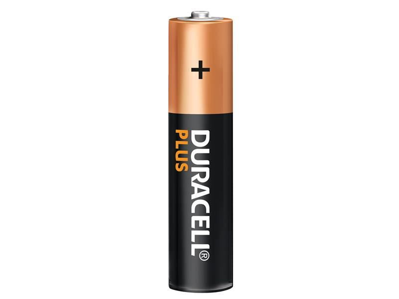 Duracell AAA Cell Plus Power RO3A/LR0 Batteries (Pack 4) Duracell - Dynamic Drive