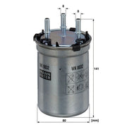 MANN-FILTER Fuel Filter Element fits Audi A1 2010-2015 1.6