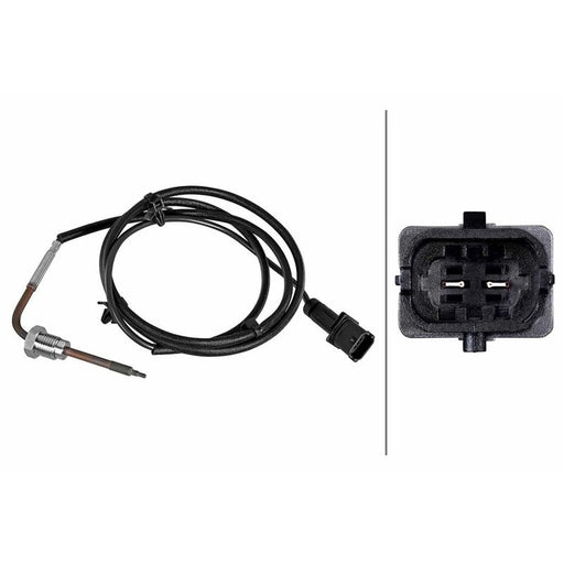 Hella Exhaust Gas Temperature Sensor after soot particulate fil fits Opel Signum